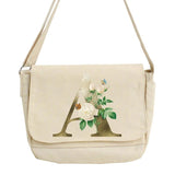 Harajuku Style Golden Flower Messenger Bag