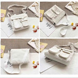 Unisex Messenger Bag Canvas Crossbody Large Capacity Tote Bag
