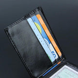 Men Leather Wallets Purse Short Male Clutch Money Bag