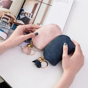 Mini Wallet Coin Purse Credit Card Bag Lipstick Pocket Zipper Cosmetic