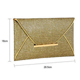 Sequins Envelope Evening Clutch Bag Wedding Party Handbag