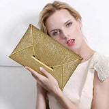 Sequins Envelope Evening Clutch Bag Wedding Party Handbag