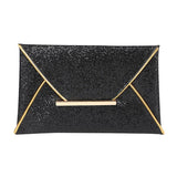 Sequins Envelope Evening Clutch Bag Wedding Party Handbag