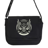 Japanese Student Messenger Bag Skull Pattern