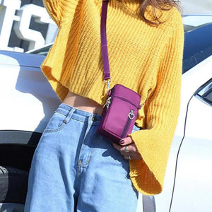Print Crossbody Phone Bag For Samsung/iPhone/Huawei