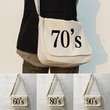 Youth Harajuku Style Messenger Bag with Wreath Pattern