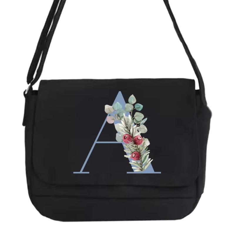 Harajuku College Style Messenger Bag Multi-function Portable One-shoulder Bag