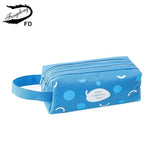 Kids School Stationery Bag For Girls Boys Large Capacity Portable Pen Bag