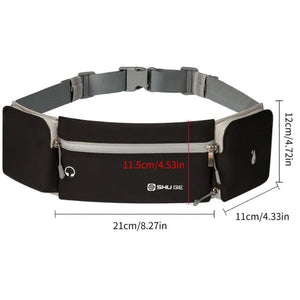 Reflective Zipper Waterproof Fanny Pack Phone Holder