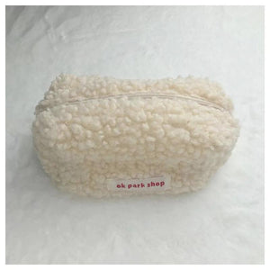 Plush Pencil Case Soft for Makeup Storage