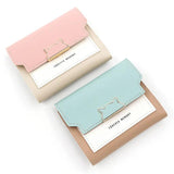 Mini Wallets for Women Purses Short Foldable