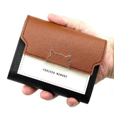 Mini Wallets for Women Purses Short Foldable
