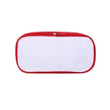 Sublimation Blank Pencil Bag High Capacity PU School Supplies