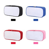 Sublimation Blank Pencil Bag High Capacity PU School Supplies