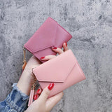 Short Tassel Wallet Mini Purse Female Small Wallet for Girl