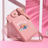 PU Leather Handbags Women Bag Ladies Mobile Phone Crossbody Bags Purse Clutch
