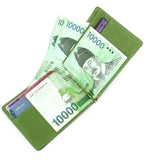 Men Short Skin Wallets Purses PU Leather Money Clips Thin Wallet