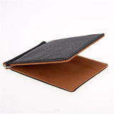Men Short Skin Wallets Purses PU Leather Money Clips Thin Wallet