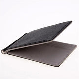 Men Short Skin Wallets Purses PU Leather Money Clips Thin Wallet