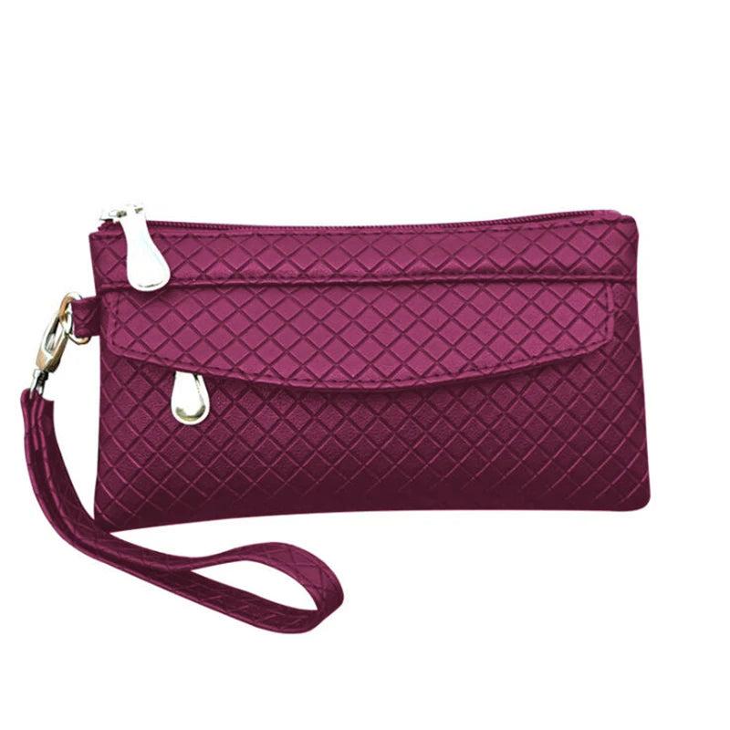 Women's Pu Leather Wallet Clutch Large Capacity Phone Bag