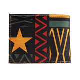 Retro Style Print PU Leather Men's Wallet