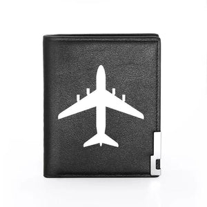 Aircraft Design Men's Leather Wallet