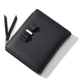 Women Wallet Female Short Candy Bow Wallets Zipper Purses Girls Lady Purse