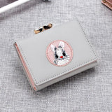 Small Rabbit Wallet Short PU Leather Wallets Rabbit Wallets