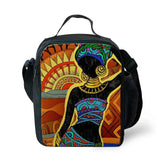 3Pcs Girls School Bags Set, Back To School Backpack, African American Art