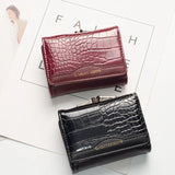 PU Small Short Wallet Women Hasp Boutique Retro Niche Small Delicate