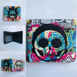 Cartoon Leather Purse Dollar Short Wallet for Kids Men Women