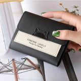 Mini Wallet Female Short Foldable Student Wallets Purses
