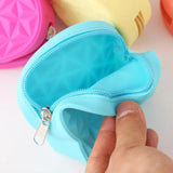 Silicone Cat-Shaped Women's Mini Coin Purse