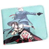 Cartoon Print Zipper Pouch Wallet for Photo Holder
