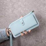 Candy Colors PU Leather Women's Wallet Multifunction