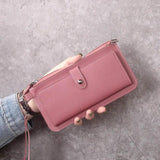 Candy Colors PU Leather Women's Wallet Multifunction