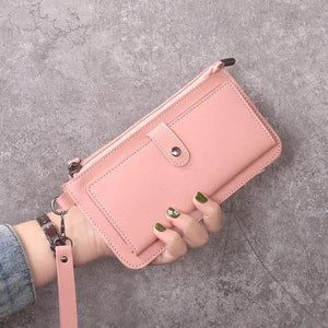 Candy Colors PU Leather Women's Wallet Multifunction