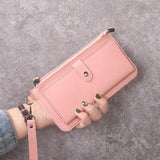 Candy Colors PU Leather Women's Wallet Multifunction