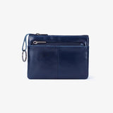 Leather Zipper Vintage Short Slim Mini Purse for Men Women