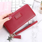 Women's Wallet Phone Bag Clutch Letter Zip Hand Strap