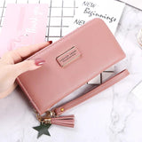 Women's Wallet Phone Bag Clutch Letter Zip Hand Strap