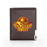 Men Leather Wallet Billfold Slim Credit Card/ID Holders Inserts Money Bag