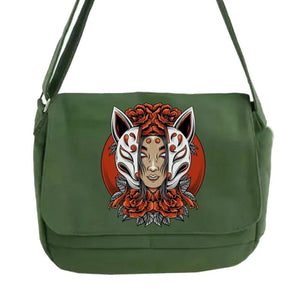Japanese Messenger Bag Student Currency Leisure Portable Mask Pattern Bag