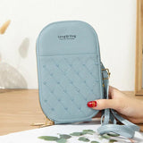 Embroidery Crossbody Phone Bag Purse Wallet for Women