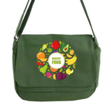 Japanese Food Pattern Messenger Bag for Student Youth