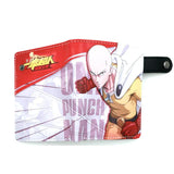 ONE PUNCH-MAN Saitama Genos Soft Button Wallet Bifold Purse