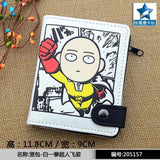 ONE PUNCH-MAN Saitama Genos Soft Button Wallet Bifold Purse
