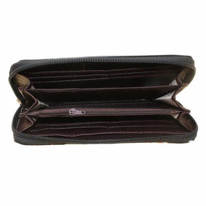 PU Leather Skull Clutch Bag 19*10*2cm Wallet