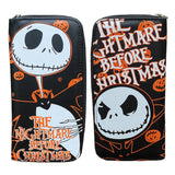 PU Leather Skull Clutch Bag 19*10*2cm Wallet