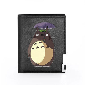 My Neighbour Totopo Leather Wallet Slim Billfold Credit Card Holders
